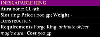 Inescapable Ring